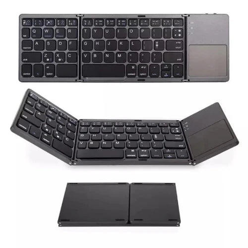 Mini Folding Wireless Keyboard with Trackpad