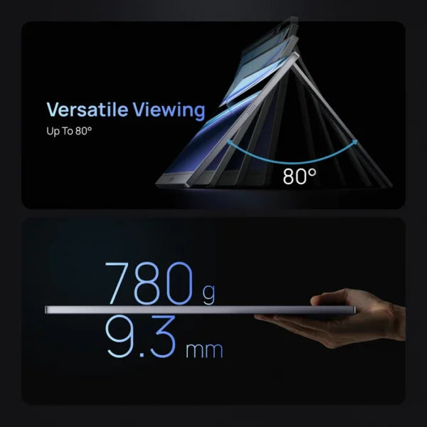 Arzopa Z3FC 16.1" 144Hz FHD Portable Gaming Monitor | 100% sRGB IPS Display with Built-in Kickstand