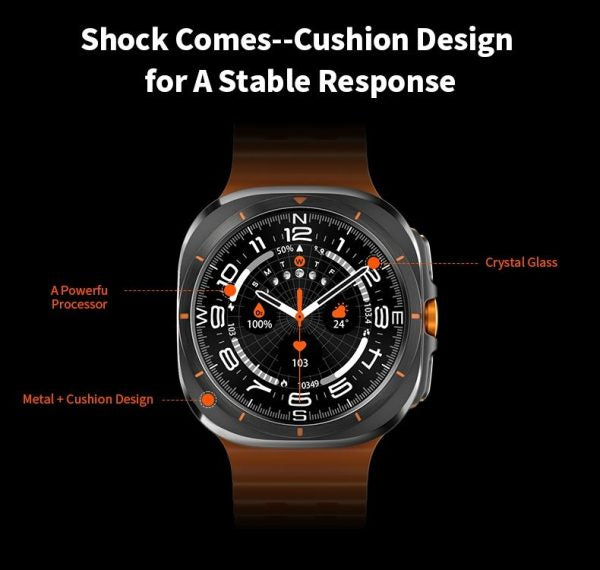 Samsung Galaxy Watch Ultra Master Copy Smartwatch | 47mm AMOLED Display, Bluetooth Calling & Fitness Tracking