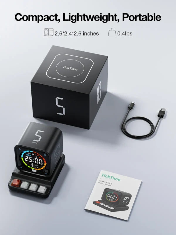 Ticktime TK3 Pomodoro Timer Cube