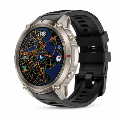 VWAR T-Rex 4 Rugged GPS Sports Smartwatch | 1.43" AMOLED Display, Bluetooth Calling & Military-Grade Durability