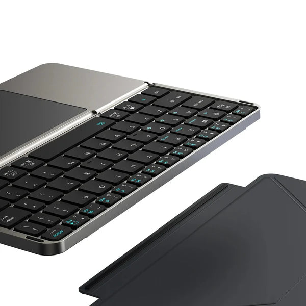 Foldable Wireless Keyboard with Touchpad for iPad, MacBook & Mobile
