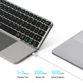 Foldable Wireless Keyboard with Touchpad for iPad, MacBook & Mobile