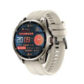 Round GPS Compass Sports Smartwatch with Flashlight AMOLED Screen FT66