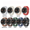 Silicone Leather Strap for Samsung Galaxy Watch 8 Classic & Galaxy Watch 8 (40mm / 44mm)