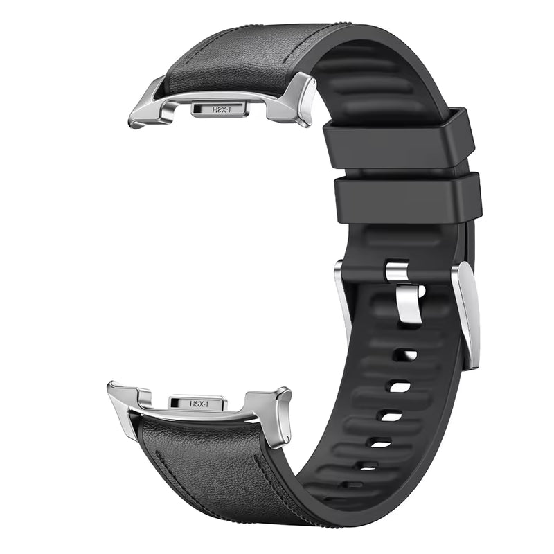 Silicone Leather Strap for Samsung Galaxy Watch 8 Classic & Galaxy Watch 8 (40mm / 44mm)