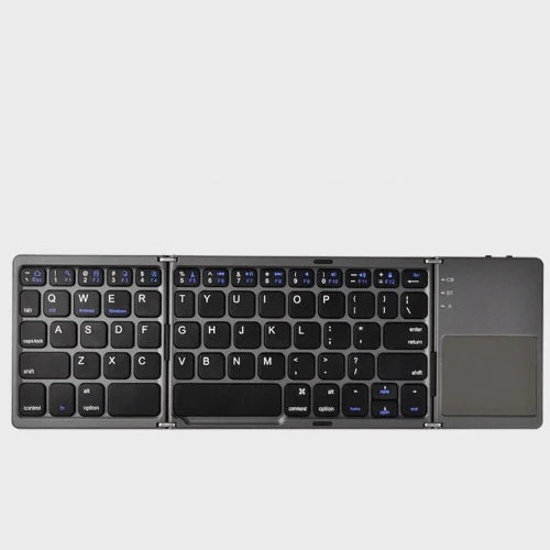 Mini Folding Wireless Keyboard with Trackpad