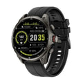 Round GPS Compass Sports Smartwatch with Flashlight AMOLED Screen FT66